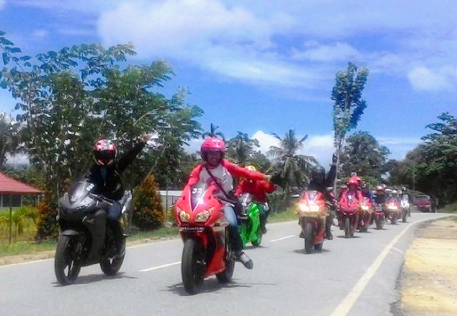 Touring Awal Tahun CBR Riders Jayapura ke Perbatasan Papua