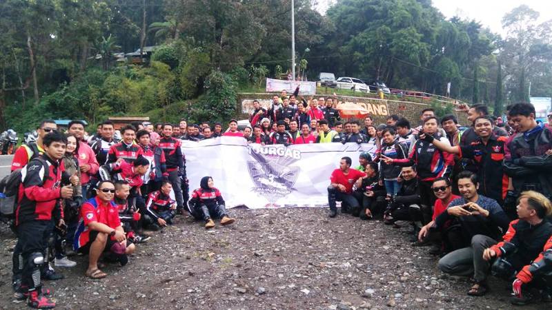 TourGab AHC 3rd All Region Java Sukses Diikuti 32 Komunitas Honda CBR Pulau Jawa