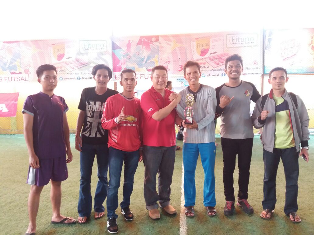 RCC Raih The Best Supporter di Ketupat Futsal Community 