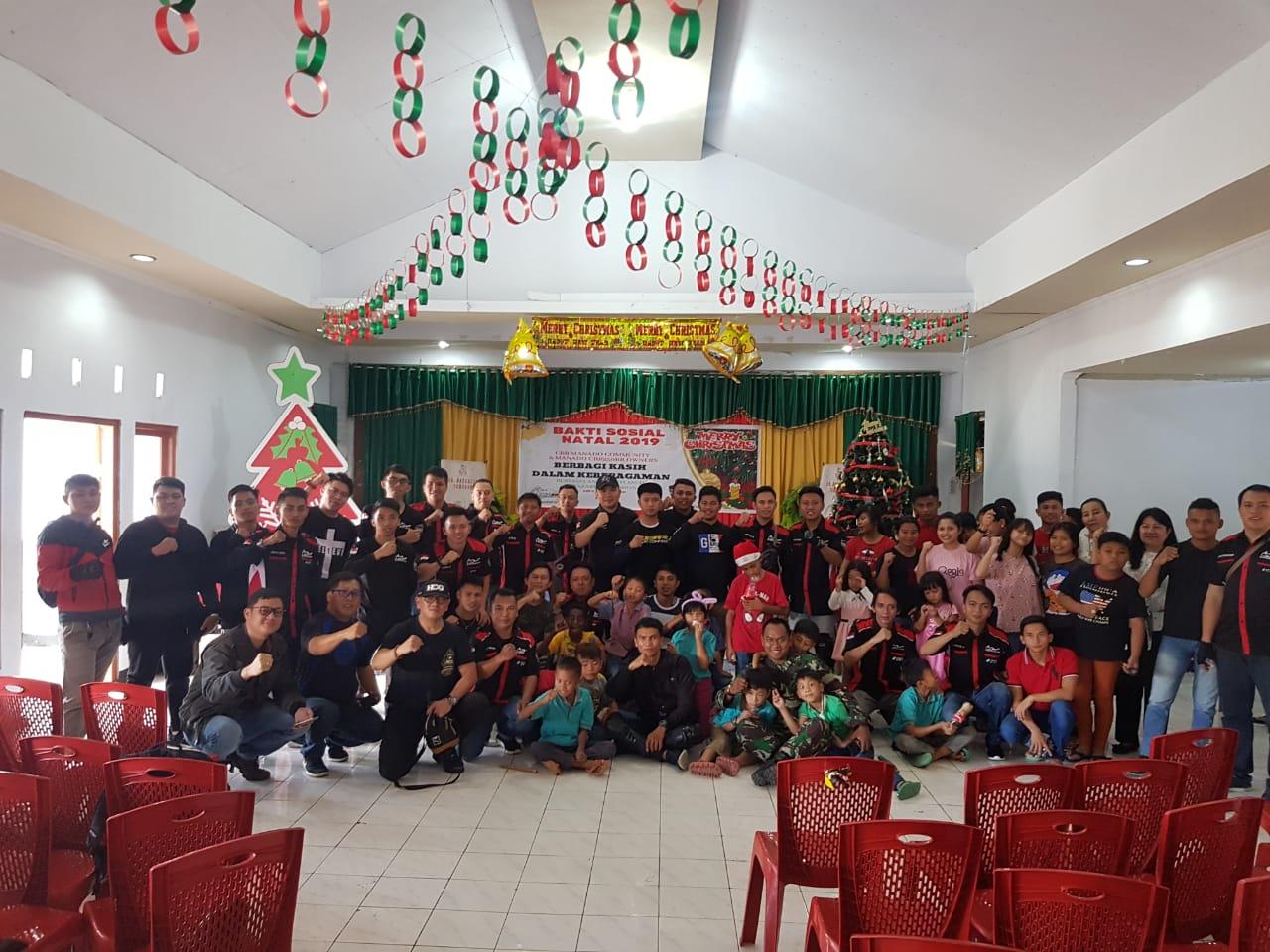 CBR MANADO COMMUNITY DAN MANADO CBR 250 COMMUNITY GELAR BAKSOS 