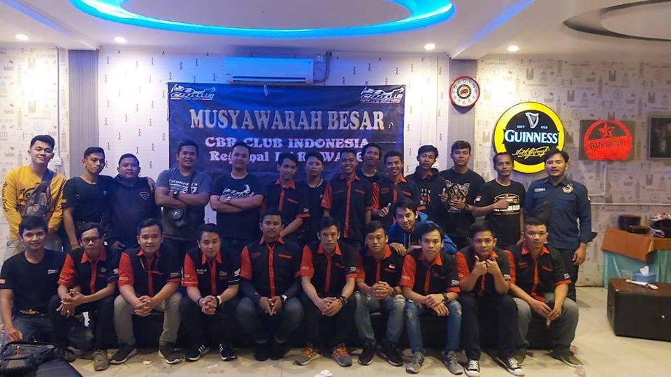 CBR Club Indonesia Regional Karawang Gelar Mubes, Ini Dia Kepengurusan Periode 2020-2022