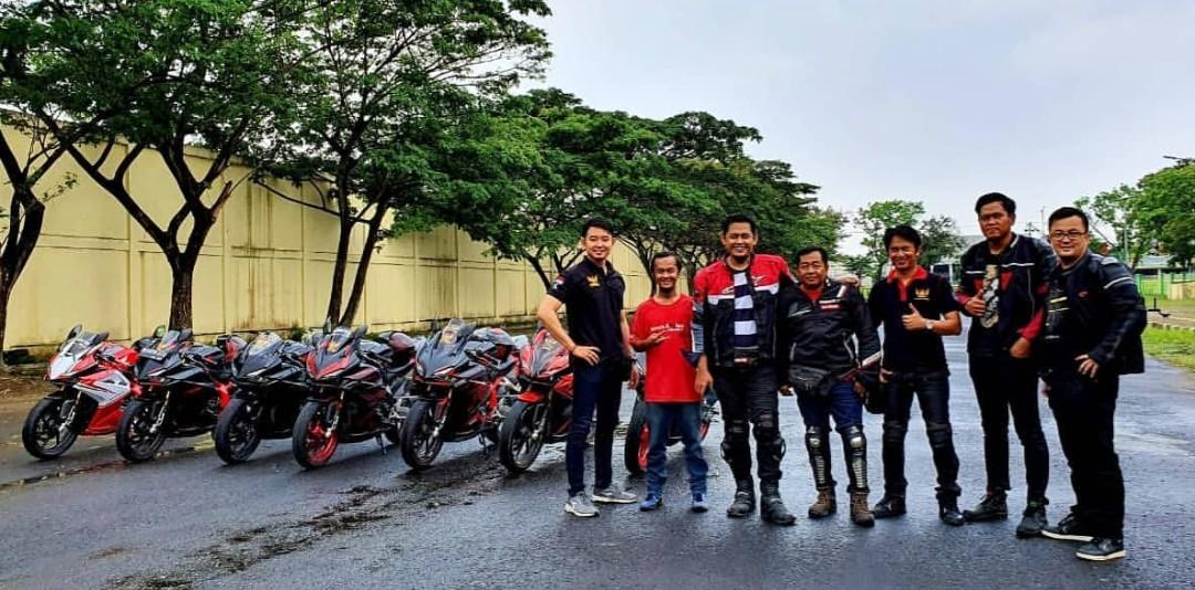 Utamakan Keselamatan, HCOI  Medan Pilih Sunmori di Track Basah Sirkuit Dispora