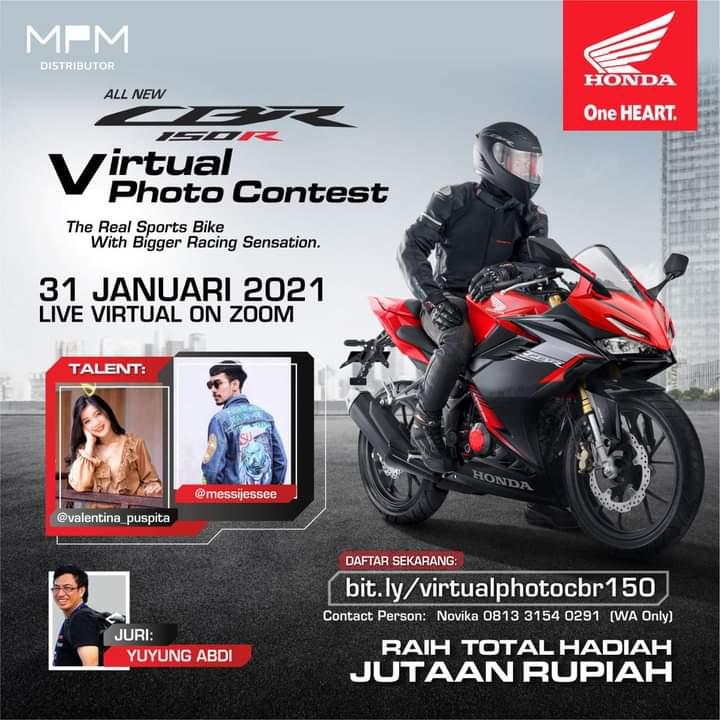 Ayo Rek ikutan Virtual Photo Contest All New CBR150R 