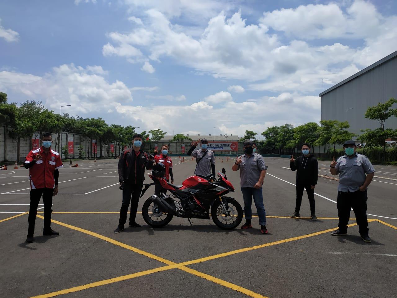 Asosiasi Honda CBR Jatim Geruduk Test Ride All New Honda CBR150R MPM Honda Jatim