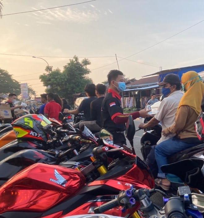 Bikers CBR Club Deliserdang Aksi Berbagi