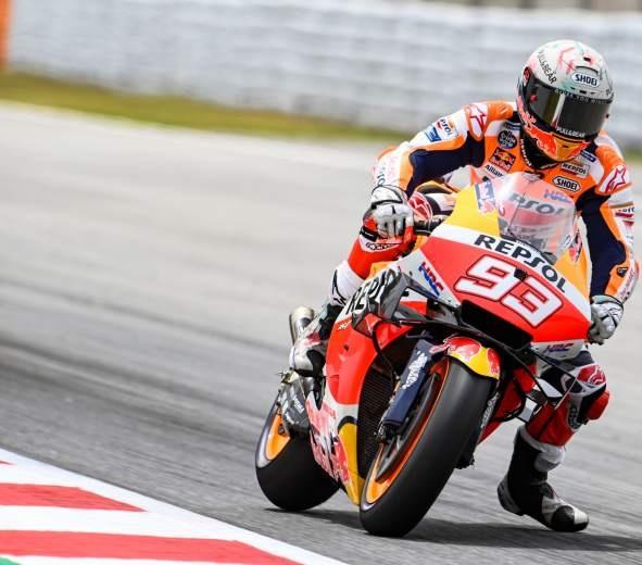 Kualifikasi MotoGP Catalunya 2021:mark marquez star dari posisi 13