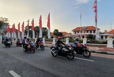 Serunya Fanzone MotoGP Dihadiri CBR Jatim Dan CBR Rider Sidoarjo