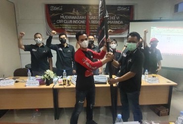Terpilih di Mubes, Aswin Pimpin Komunitas CCI Samarinda