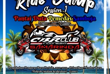 CBR Club Indonesia Region Samarinda Ride Camp