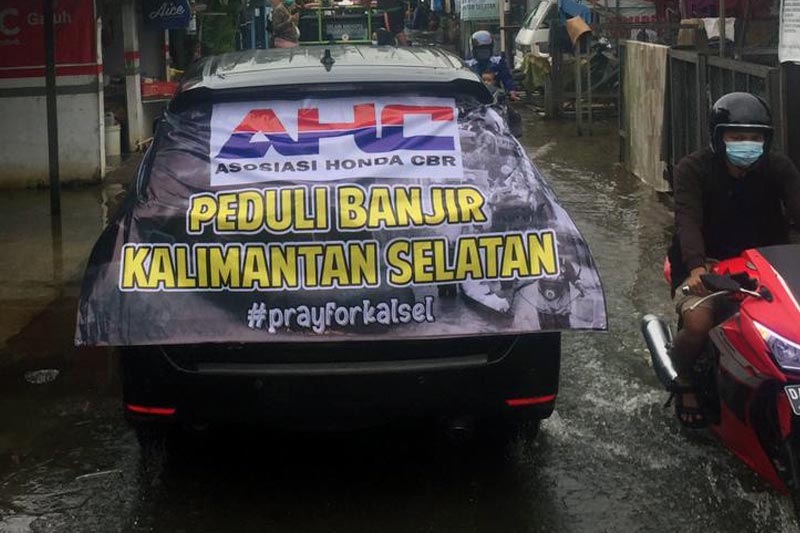 AHC Peduli Banjir Kalimatan Selatan, Donasikan Sembako Dan Obat-Obatan