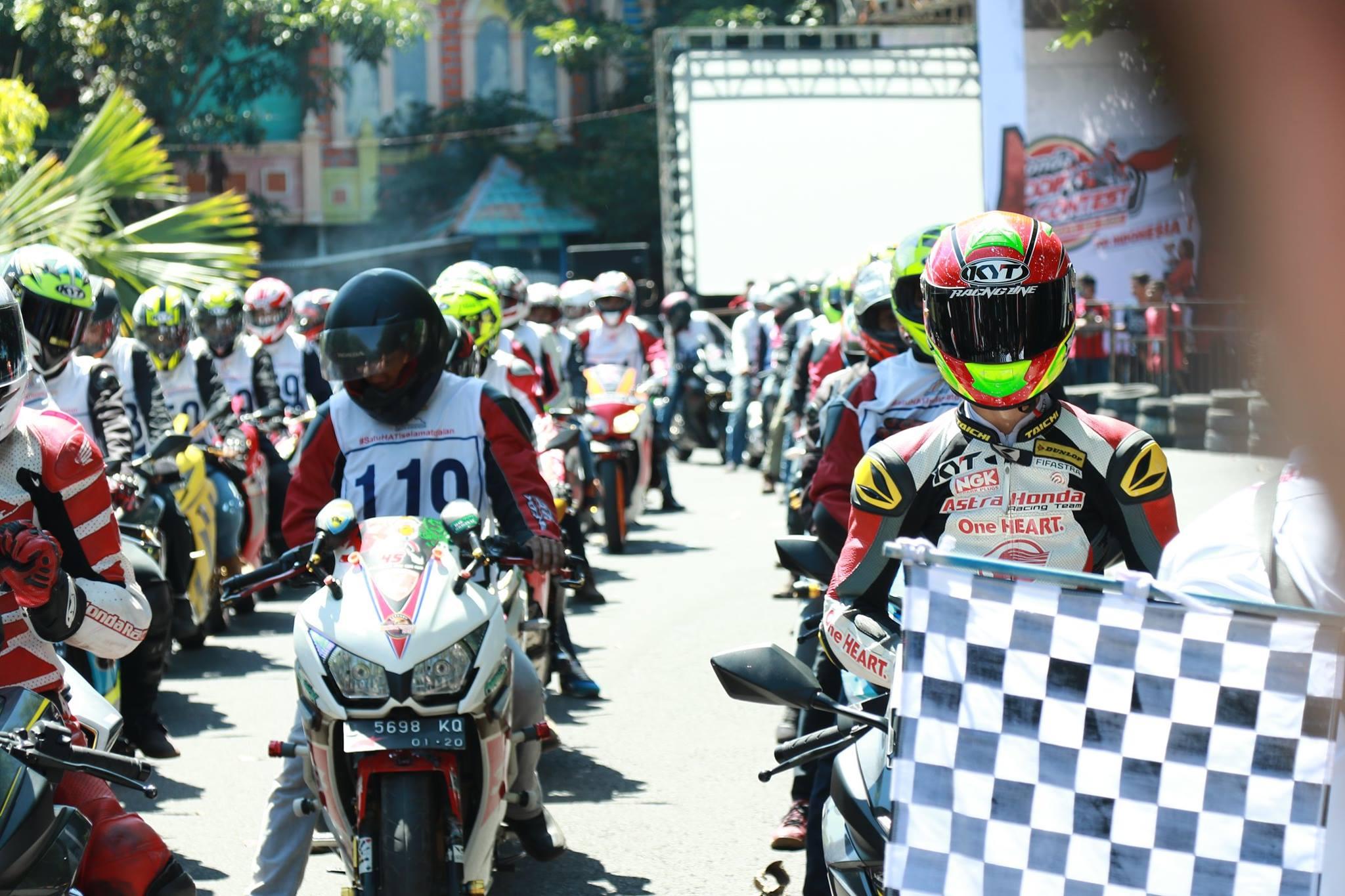 Komunitas Honda CBR Rasakan Perfoma Total Control di Lintasan Balap