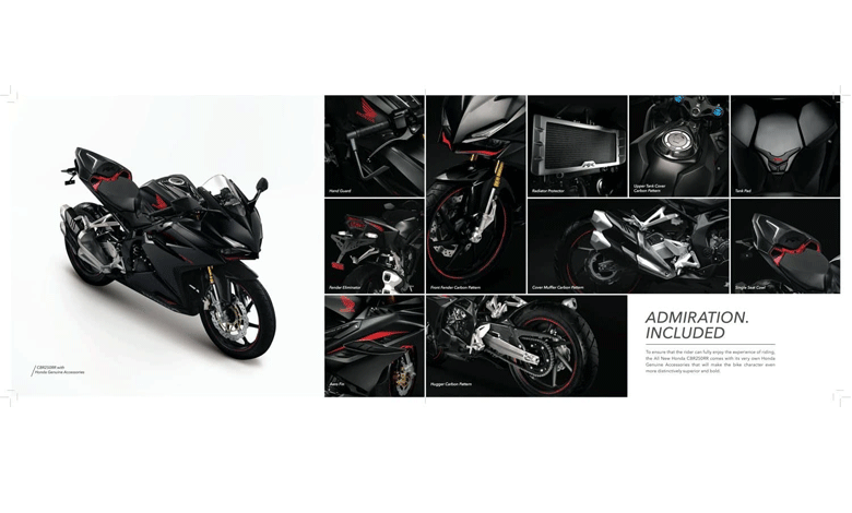 Harga Sembilan Part Aksesoris Resmi Honda CBR250RR