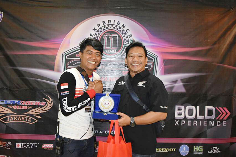 Experience 11 Years, CBR Riders Jakarta Rayakan 11 Tahun Kebersamaan