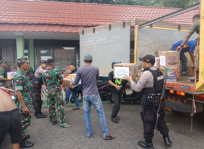 Komunitas Honda CBR Barito Timur Berdonasi untuk Korban Gempa Palu