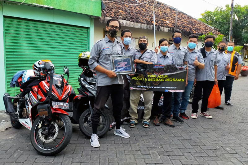 CBR Jatim Peduli Dan Berbagi Ke Sesama