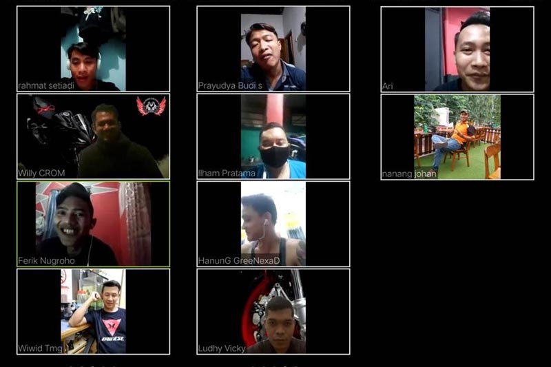 CBR Owner Temanggung Jaga Silaturahmi Lewat Teknologi