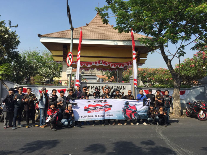 Intip Kegiatan Komunitas Ponorogo CBR Indonesia Rayakan HUT RI ke-73 yuk..