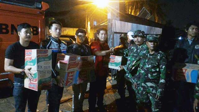 CBR Riders Bekasi Gelar Aksi Peduli Bencana Banjir Jatiasih