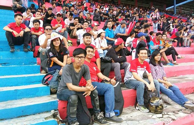 Komunitas CBR Meriahkan Perayaan Juara Dunia MotoGP 2016
