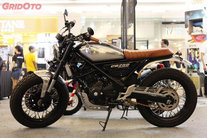 Modifikasi Honda CBR 250 Jadi Scrambler, Sangar Banget Bro!