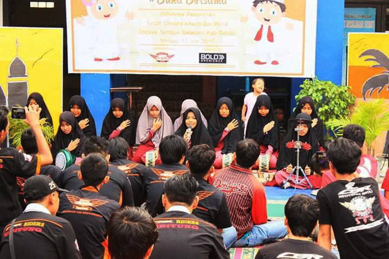 Bikers Honda CBR Bersatu Gelar Baksos Dibulan Ramadhan
