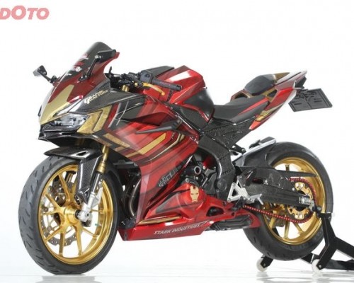 Hulkbuster Jadi Tema Modifikasi CBR250RR