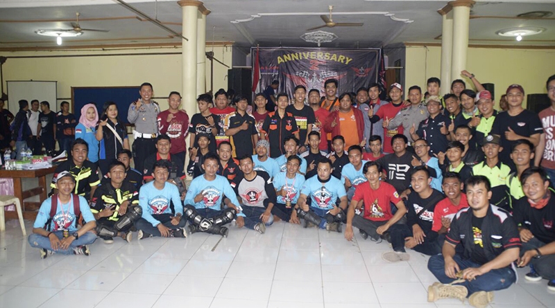 Sederhana Tetap Bermakna, CBR Riders Club Wonogiri Rayakan HUT ke-2