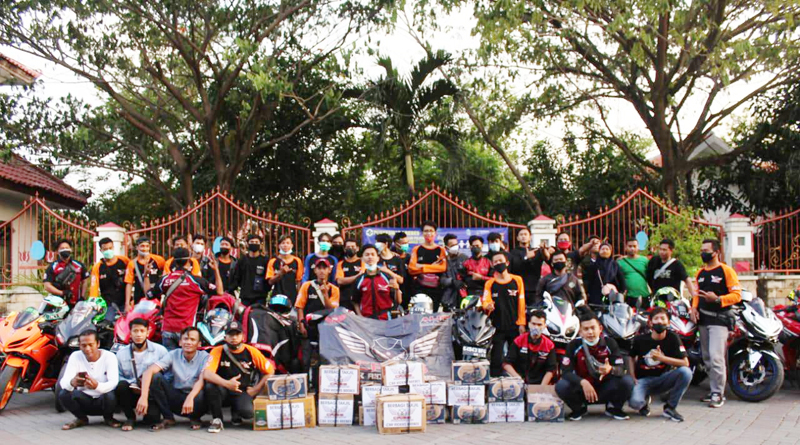 CBR Riders Brebes Gelar Baksos Sebagai Agenda Rutin Dibulan Ramadan