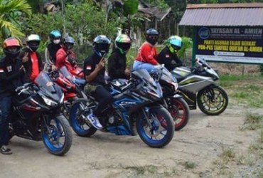 Honda CBR Independent, Gelar Sahur Bareng Sekaligus Bakti Sosial