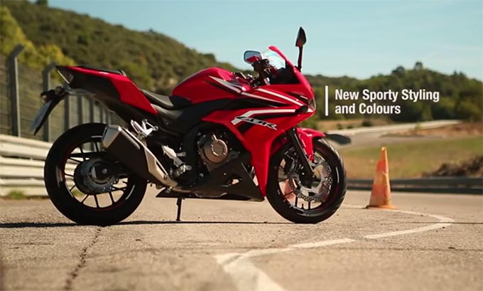 Video Honda CBR500R, Styling Agressive Speed Shape