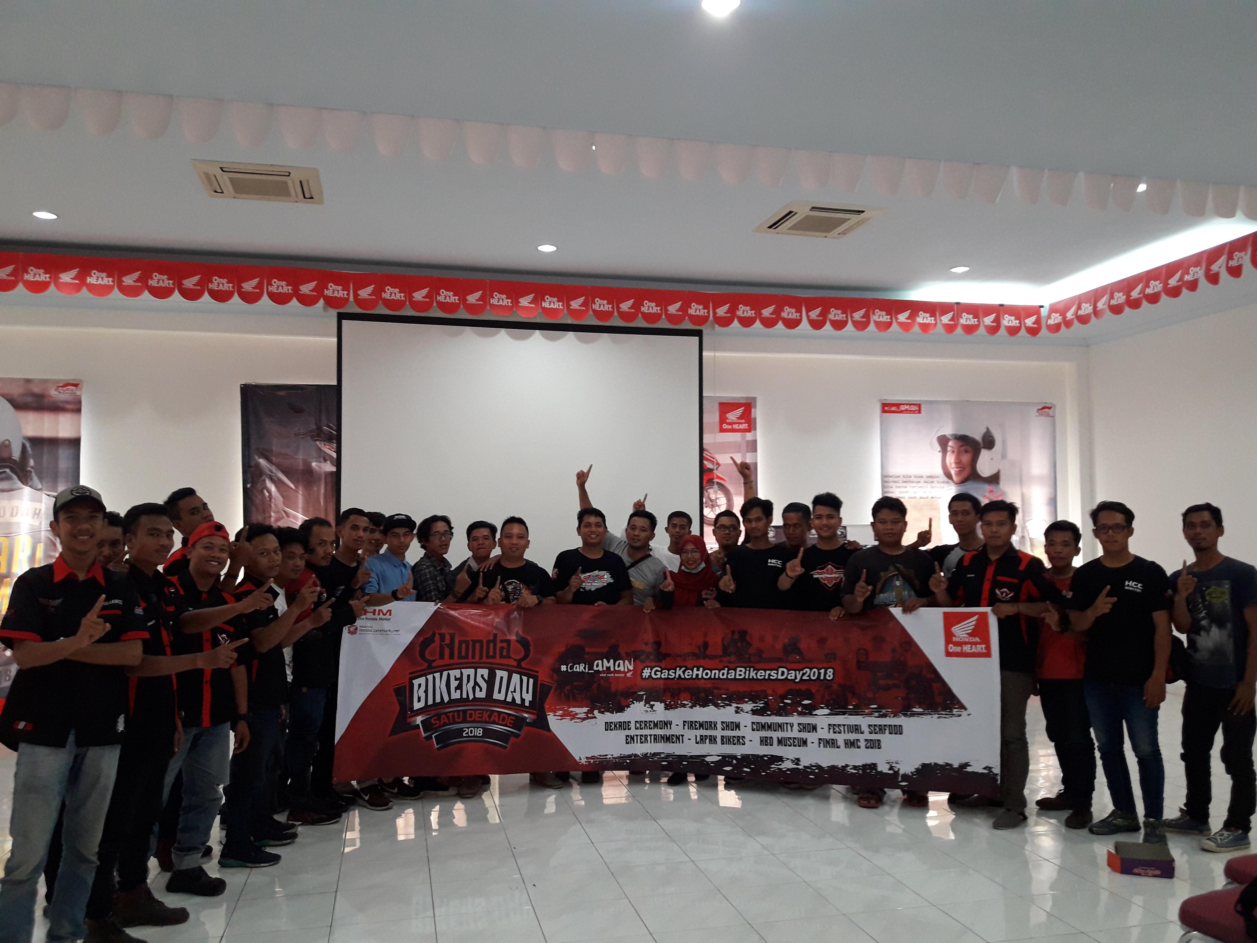 Begini Rupanya Persiapan Honda Banten Hadapi HBD 2018 Pangandaran