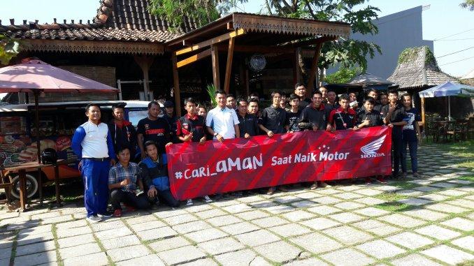 Profil Paguyuban Honda Kudus : Konsisten Dalam Kampanyekan Safety Riding