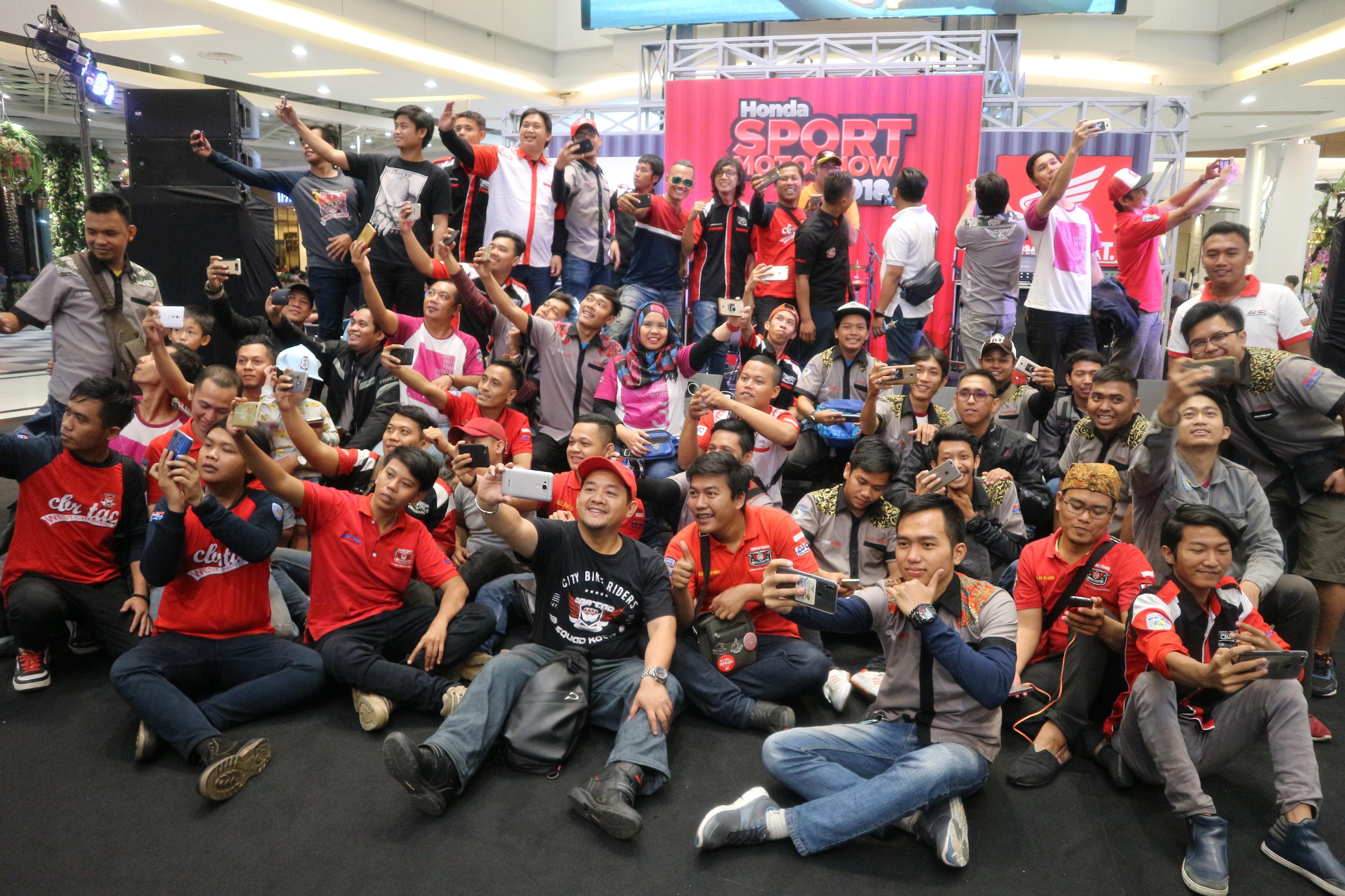 Komunitas CBR Turing Hadiri Honda Sport Motorshow 2018 di Alam Sutera