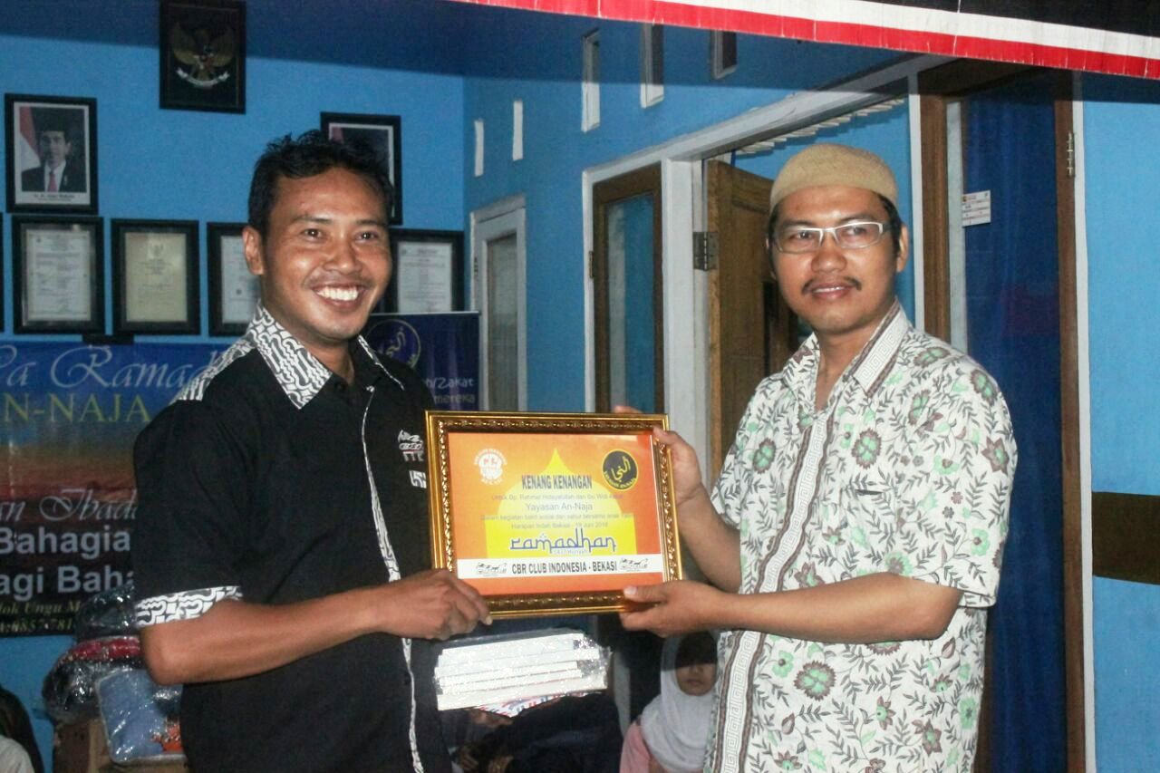CCI Region Bekasi Saur Bersama dan Berikan Santunan di Panti Asuhan Yatim Piatu