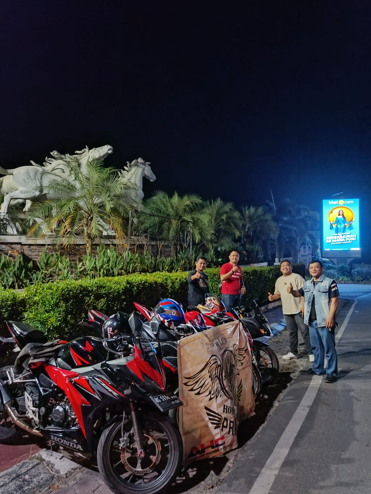 HONDA CBR CLUB PRABUMULIH GELAR KOPDAR RUTIN