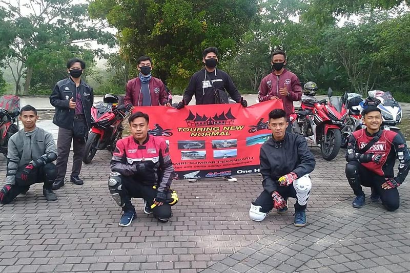 Jambi CBR Club Jalin Silaturahmi Dengan Adaptasi Baru