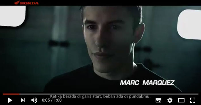 Video Marc Marquez Merasakan Performa All New Honda CBR150R 
