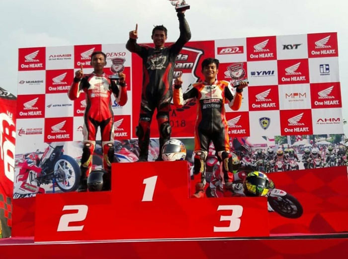 Keren! Bikers CBR Club Medan Langganan Podium di HDC