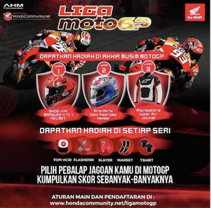 Jangan Lupa Ikutan Kuis Liga MotoGP