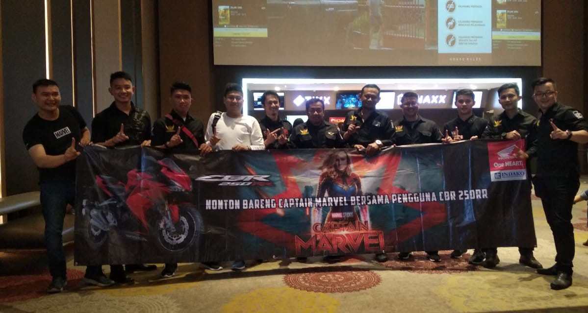 Semakin Satu HATI, Honda Ajak Pecinta CBR Nonton Film Bareng