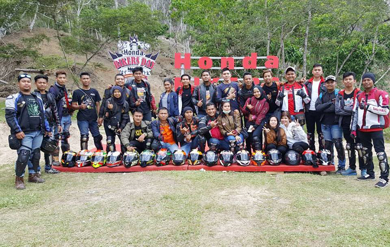 Riau CBR Club Rayakan HUT ke-6 Ditengah Ajang HBD Regional Sumatera