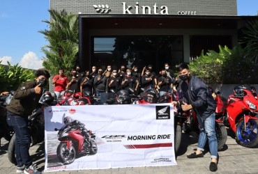 Demi Mempererat Tali Persaudaraan, HCRC Lombok Gelar Morning Ride