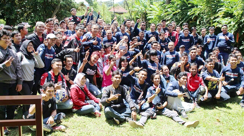 Sunmori CBR se-Bogor Raya Eratkan Tali Persaudaraan