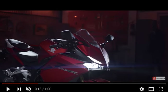 TVC Honda CBR 250RR 2018, Warna Bravery Mat Red Bikin Ngiler