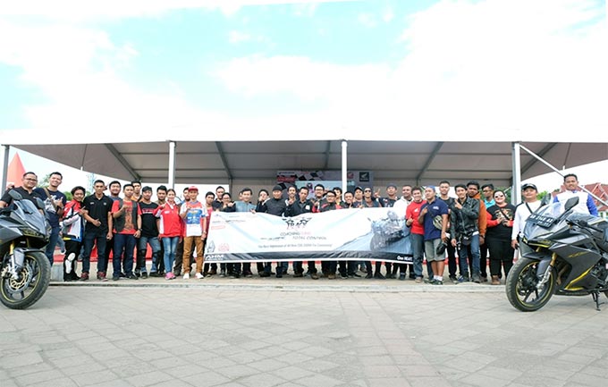 Track Day Honda CBR Community Boyolali, Dibanjiri Ratusan Anggota Komunitas Honda Jawa Tengah
