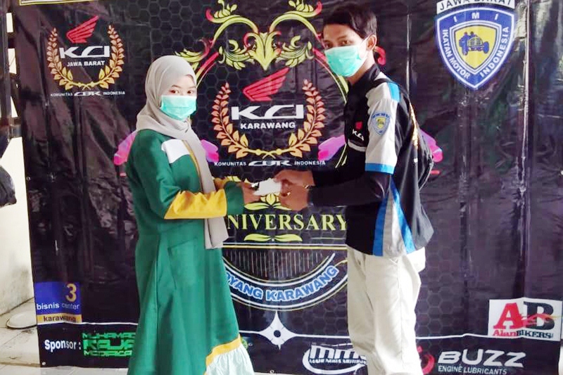 KCI Karawang Gelar Syukuran Ultah ke-3 Sisipkan Santunan untuk Anak Yatim
