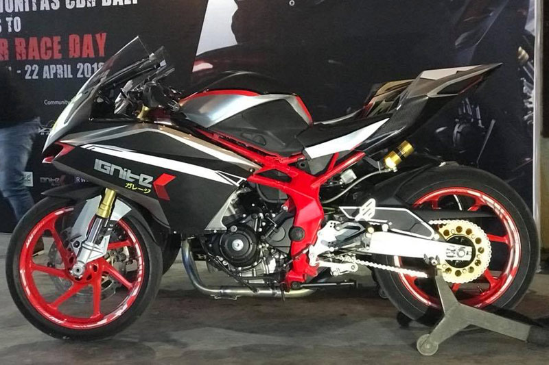 CBR250RR Bali Racing Team Boyong Dua Piala Di ICE DAY 2018 Seri 1