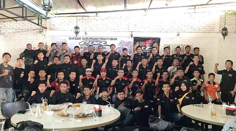 Paguyuban CBR Sumatera Utara Bentuk Pengurus Periode 2018-2020