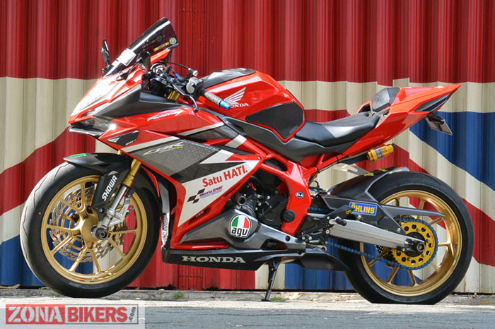 Modifikasi Honda CBR 250RR, Ganteng Maksimal Dengan Part Branded