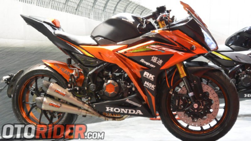 Modifikasi Honda CBR150R 2016, Terinspirasi Sportscar McLaren